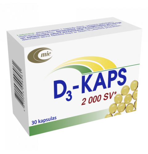 D3-KAPS 2000SV kapsulas N30